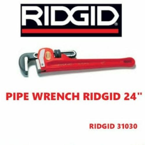 Clé à Pipe RIDGID 31030 - 24 Pouces, Poignée Sécurisée - Neuf Sous Blister