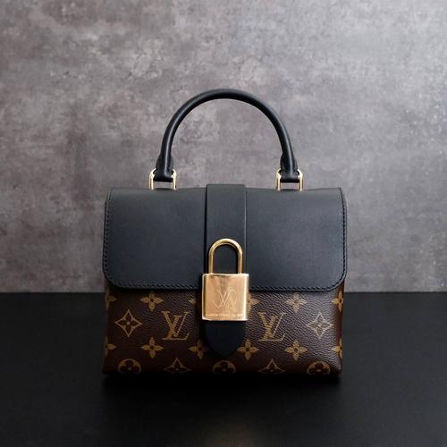Jual LOUIS VUITTON LOCKY BB BLACK IN MONOGRAM Kota Surabaya Rr