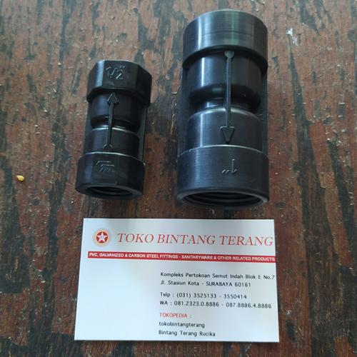 Jual Tusen Klep pvc 3/4" / Check valve pvc 3/4" / tosen klep GM Kota