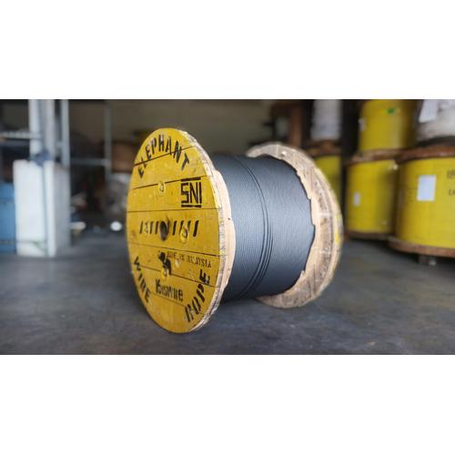 Jual Wire Rope Dia 32mm 6x36 (WS)+IWRC Galvanized RHRL Kiswire