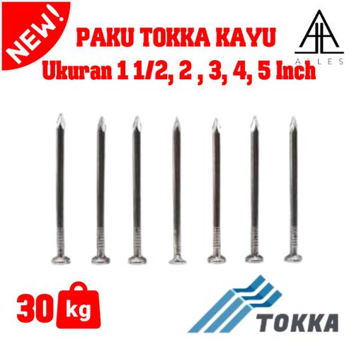 Jual PAKU KAYU SERI TOKKA 4571012 cm Berbagai Ukuran Harga Per DUS 30kg 1 1/2 Inch=4CM