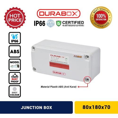 Jual Junction Box Panel Plastik 80x180 x 70 mm Durabox - Jakarta Pusat ...