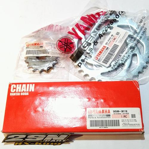 Jual Gearset Gear Gir Rantai Full Set Rx King Crypton Original 4ST
