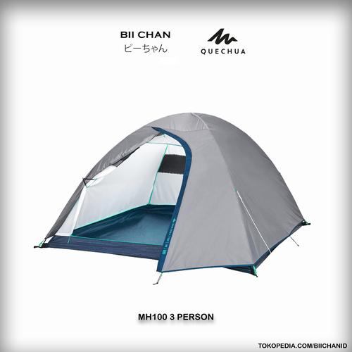 Jual TENDA camping arpenaz quechua MH100 kapasitas ORANG Kota