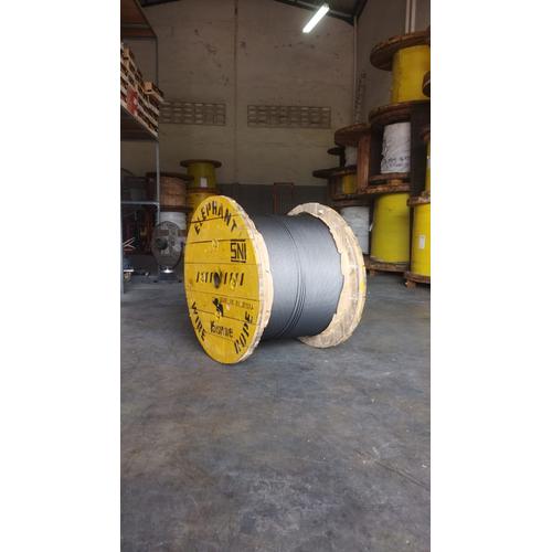 Jual Wire Rope Dia 14 mm 6x36 (WS)+IWRC Ungalvanized RHRL Kiswire