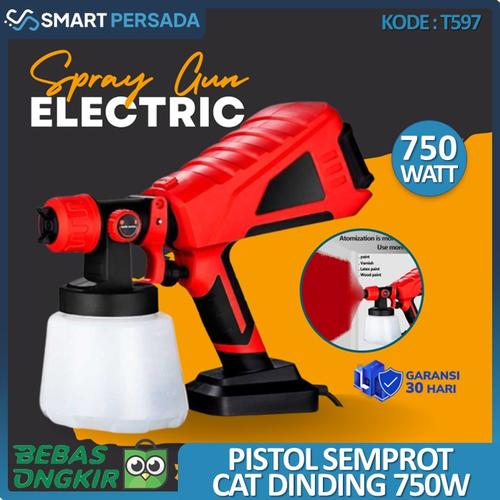 Jual Spray Gun Cat Semprot Dinding Tembok Rumah Electrik Listrik 1L