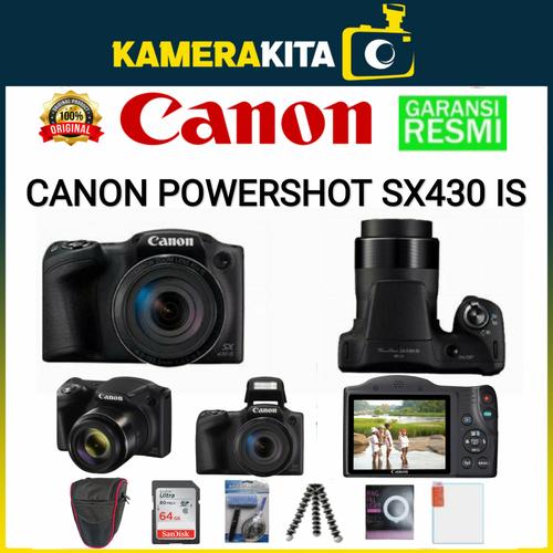 Jual CANON POWERSHOT SX430 IS WIFI / KAMERA DIGITAL CANON SX430 IS