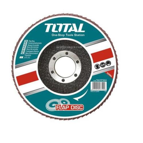 Jual Mata Amplas Susun 4" Grit 40 Flap Disc P40 TOTAL TAC6310013 Kota