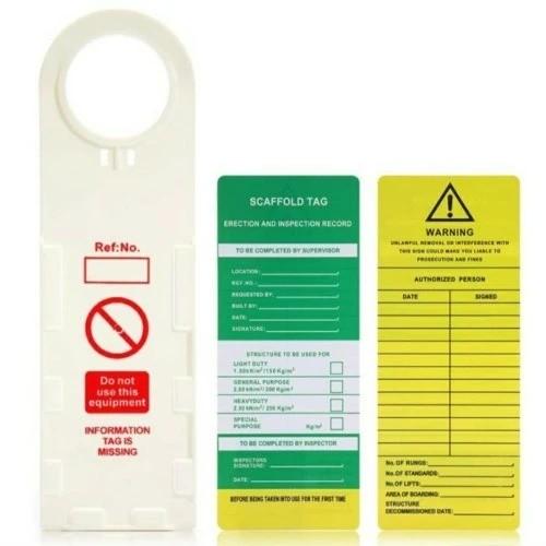 Jual LOTOTO (Lockout Tagout Tryout) Scaffold Holder Tag Scaffolding Tag ...