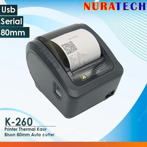 Jual Printer Kasir Thermal NURAPOS BIK260 thermal 80mm K 260 auto