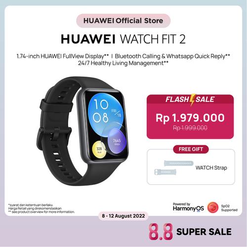 Gambar HUAWEI WATCH FIT 2 | 1.74”AMOLED | Bluetooth Call | Smart Fitness dari Huawei Official Store Jakarta Selatan Tokopedia