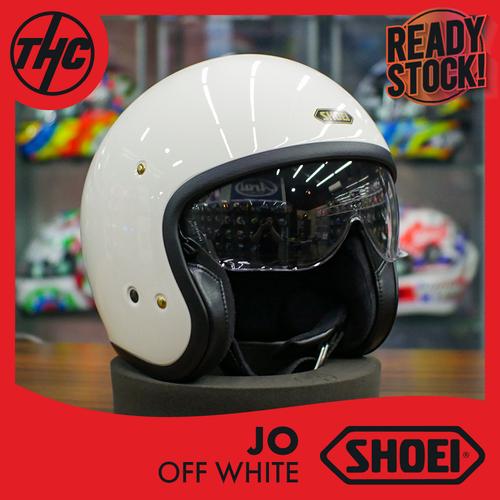 SHOEI 半ヘル オバヘル ホワイト M ハーフ