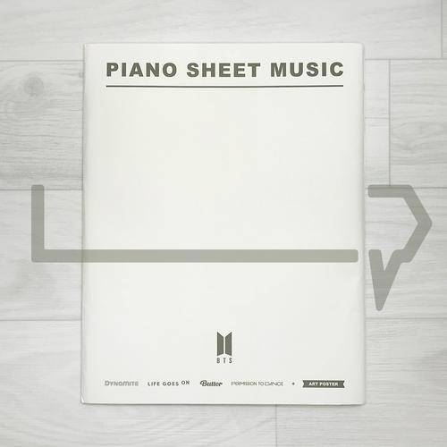 Jual BTS Piano Sheet Music (HYBE Official) Kab. Tangerang Life