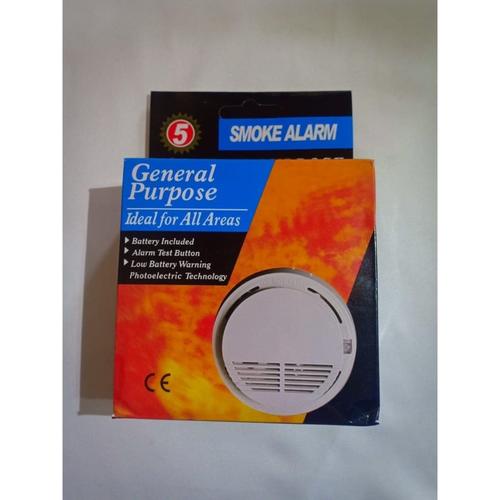 Jual general purpose smoke alarm Smoke Detector SS168 Smoke Alarm BATTERY Jakarta Barat