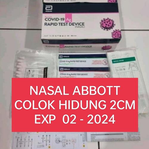 Jual Antigen Abbott Nasal Satuan NASAL 2024 1SET Jakarta Barat