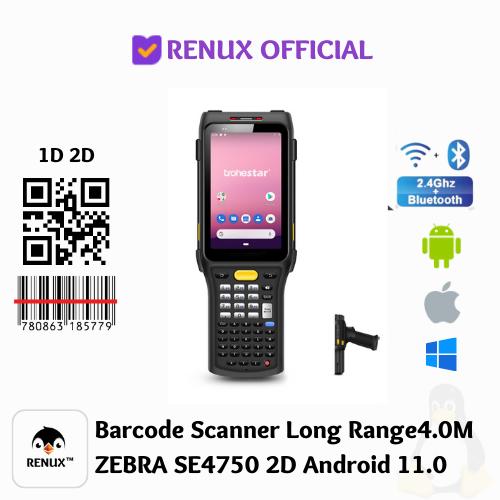 Jual MOBILE BARCODE SCANNER LONG RANGE 4.0M ZEBRA SE4750 2D INDUSTRIAL