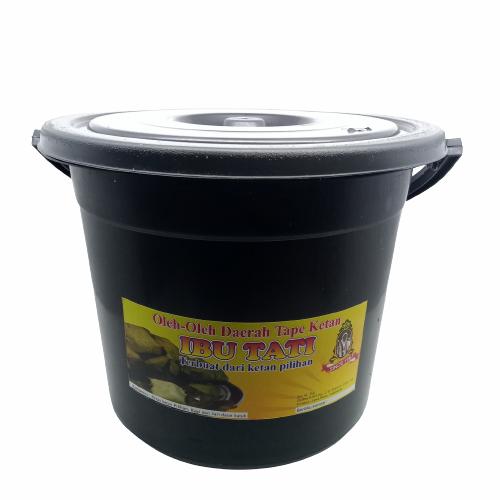 Jual Tape Ketan Khas Cirebon/Kuningan Ibu Hj.Tati Kemasan Ember Kab