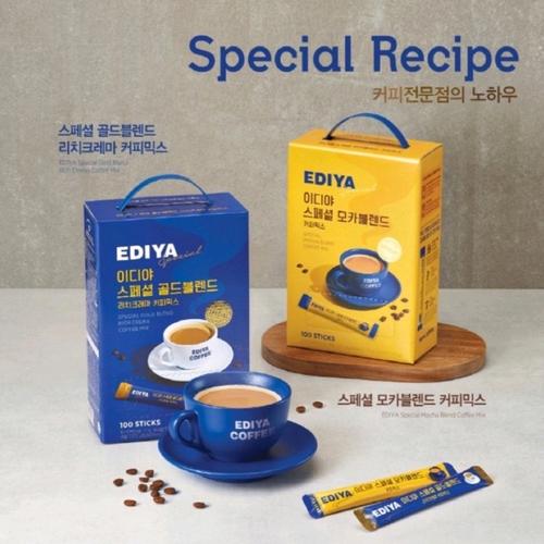 Promo [10 Sachet]Ediya Coffee Special Gold Blend Rich Vrena Coffeemix ...