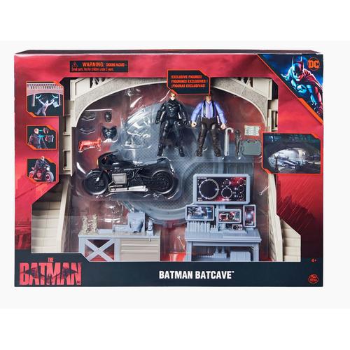 hot wheels dc comics batman batcave track playset