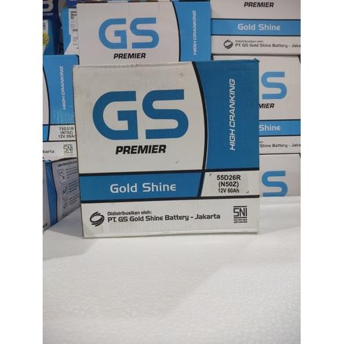 Jual aki mobil Toyota Kijang Grand (LGX/Kristal)GS GOLDSHINE N50Z Aki