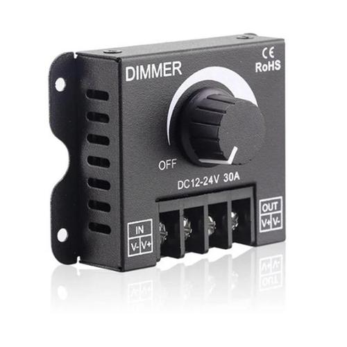 Jual DIMMER DC 12V 24V 30A PENGATUR KECERAHAN LED STRIP BRIGHTNESS