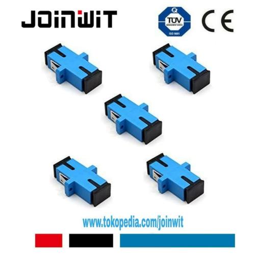 Jual ADAPTER SC UPC barel adaptor sc upc/apc/mm/om3 fiber optic ...