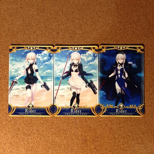 Jual Kartu FGO Fate/Grand Order Arcade Card Rider Saber Altria Alter ...