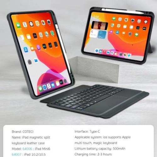Custodia in acrilico cristallo rotante per iPad Air 11 2024 Air 6th 5 4 Pro 11 10th 10.9 10.2 9th 8th 7th Smart Stand Cover con Slot per penna  7