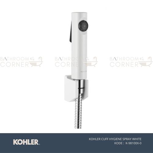 Jual KOHLER CUFF HYG.SPRAY WHITE | Jet shower toilet | K-98100X-0 ...