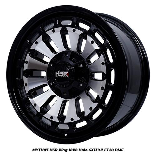 Jual Velg OFFROAD ORIGINAL HSR MYTH07 R18 Untuk Pajero Fortuner Dmax ...