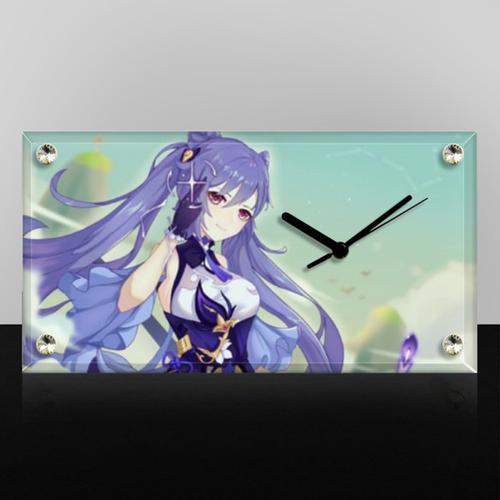 Jual Jam Anime Genshin Impact A Jam Meja Kristal Premium Jam Unik Kab