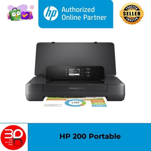 Promo HP Printer OfficeJet 200 Portable - Packing Kayu Cicil 0% 3x ...