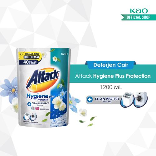Jual Attack Clean Maximizer Deterjen Liquid / Sabun Cuci Cair Refill ...
