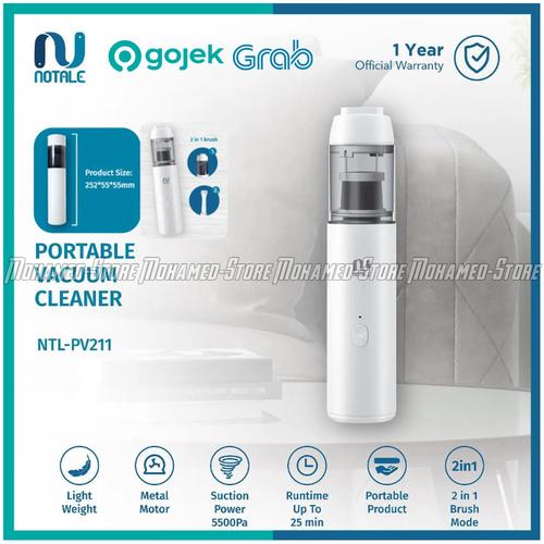Jual Notale Mini Vacuum Cleaner Portable Vakum Debu Mobil / Rumah NTL