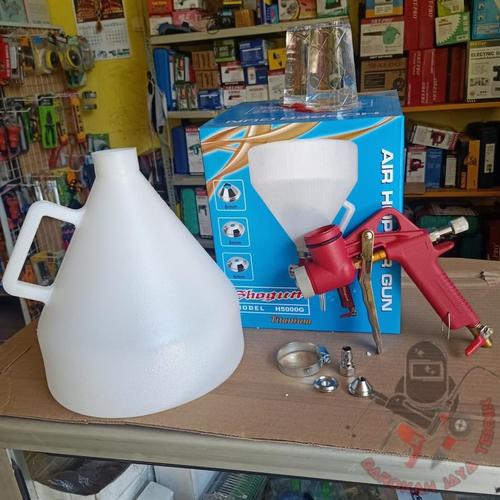 Jual Spray gun tekstur / texture / air hooper gun kamprot by power maxx