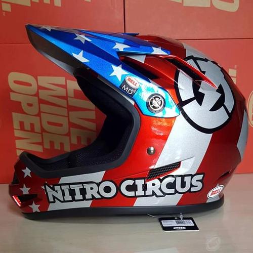 Jual Helm Full Face MTB Bell Sanction Nitro Circus Fullface Kab