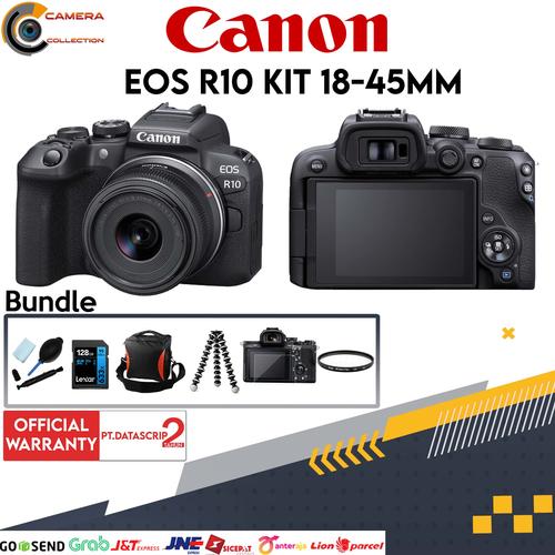 Jual Canon EOS R10 kit 1845mm / Canon R10 kit 1845mm / Canon EOS R 10 STANDARD BOX Jakarta