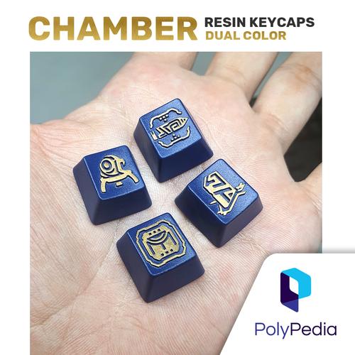 Jual Valorant Chamber Resin Keycaps Dual Color - Custom Warna - Kab ...
