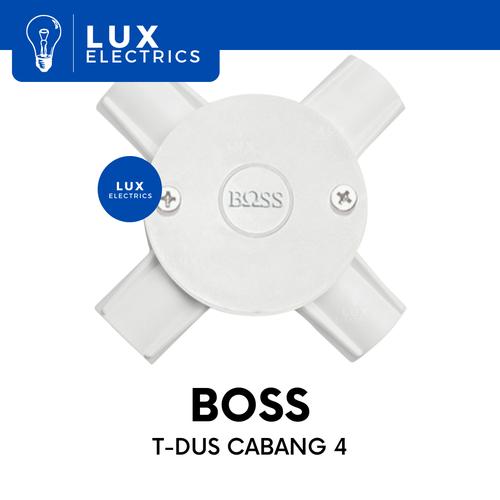 Jual T-Dus 20mm Cabang 4 BOSS Putih/TDus/20 mm - Kota Bandung - LUX ...