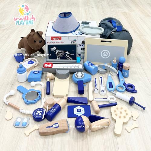 Jual UMU Kids Pretend Play Vet Set Kit (Dokter Hewan) Mainan Edukasi