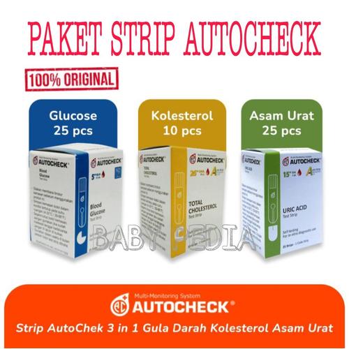 Strip Merek Autocheck Jual Strip Autocheck / Strip Auto Chek / Strip Autochek Gula Asam Urat ...