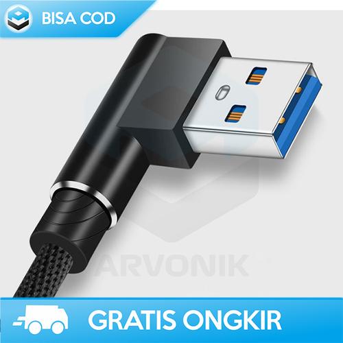 Jual CHARGER FAST CHARGING MICRO USB TYPE C 1 METER SHAPE CABLE 2.1A ...