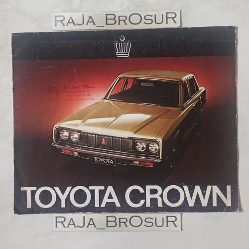 Jual Poster brosur katalog booklet jadul lawas Toyota Crown 1976 - Kab ...