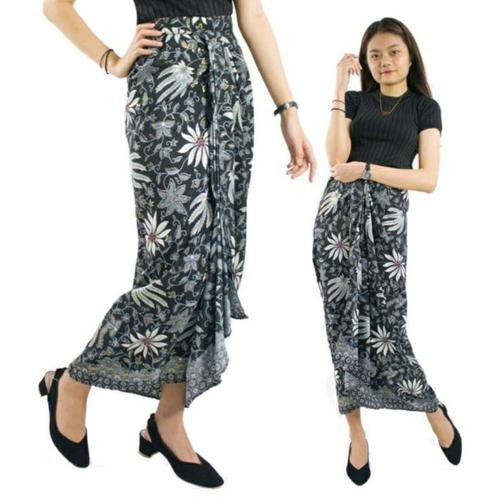Jual Rok Kebaya Modern Remple Motif Batik Karet Pinggang Siap Pakai ...