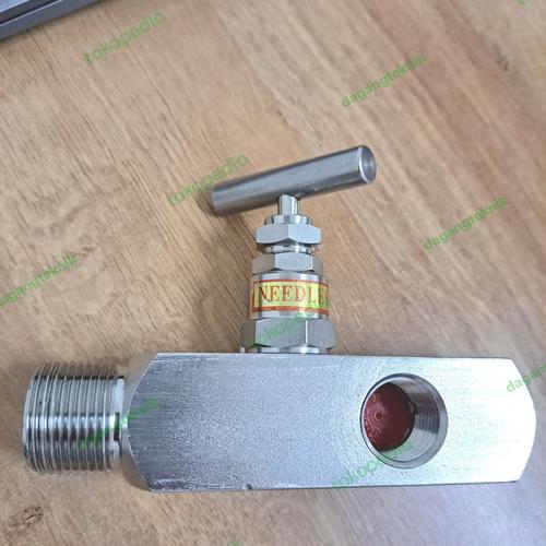 Jual Needle Valve WIKA 3/4 inch NPTM x 1/2 inch NPTF 6000 Psi Jakarta