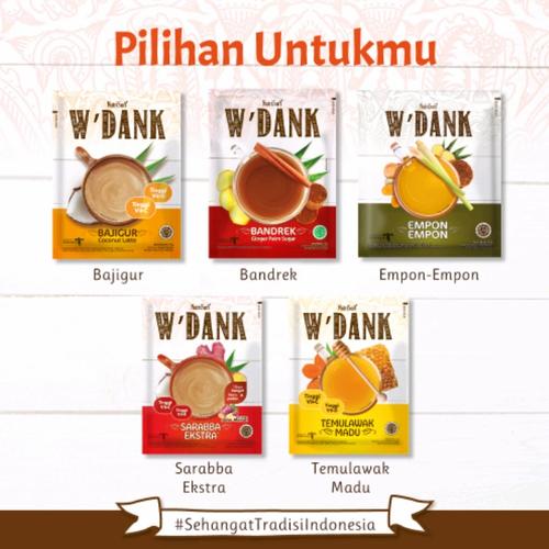 Jual Nutrisari Wdank Bajigur dan Bandrek Sachet Minuman Tradisional