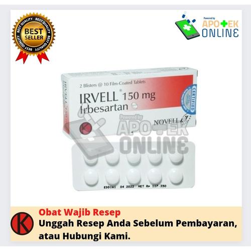 Jual IRVELL 150MG STRIP 10 TABLET - Kota Malang - Apotek Mataram Segar