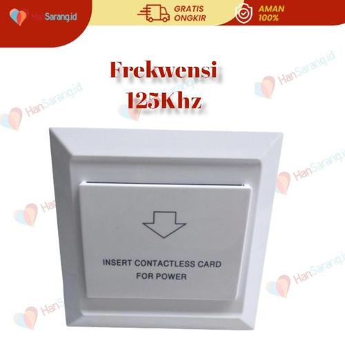 Jual RFID 125Khz card Saklar Hemat Energi Energy saver switch kartu ...