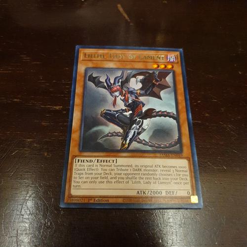 Lady Of Lament Guide Yu-Gi-Oh! Card Lot - Lilith, Lady Of Lament + Loris +  Alice + Malice (Near Mint)