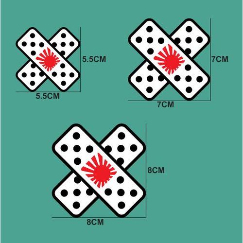 Promo Cutting Sticker JDM Plester Japan Sticker Jepang 5.5x5.5CM